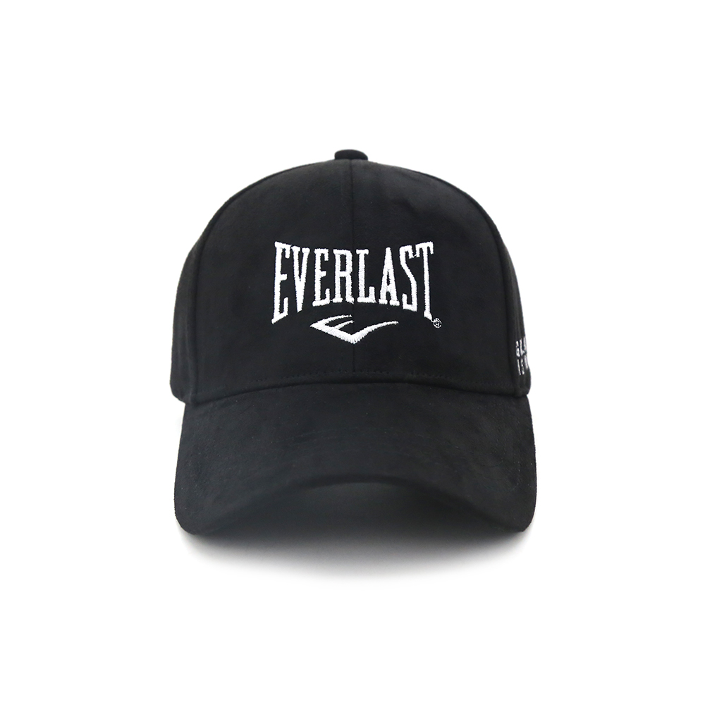 EVERLAST CAP NEGRA GAMUZADA C/BORDADO FRONTAL Y LATERAL - BH Complementos